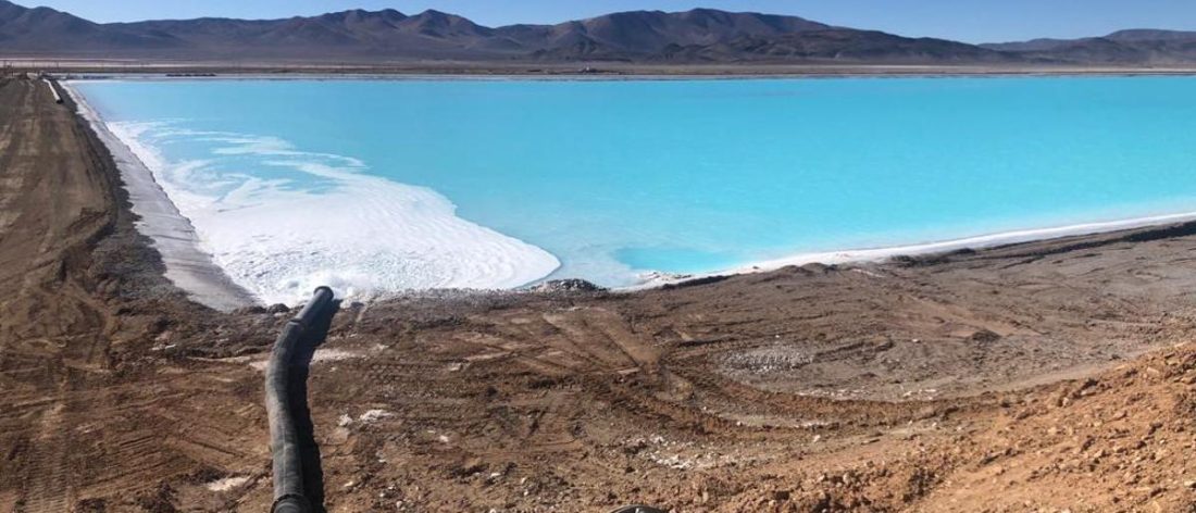 Agua en el litio
