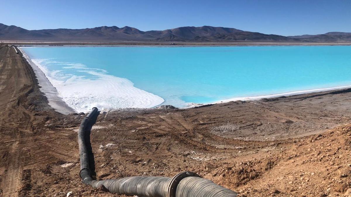 Agua en el litio