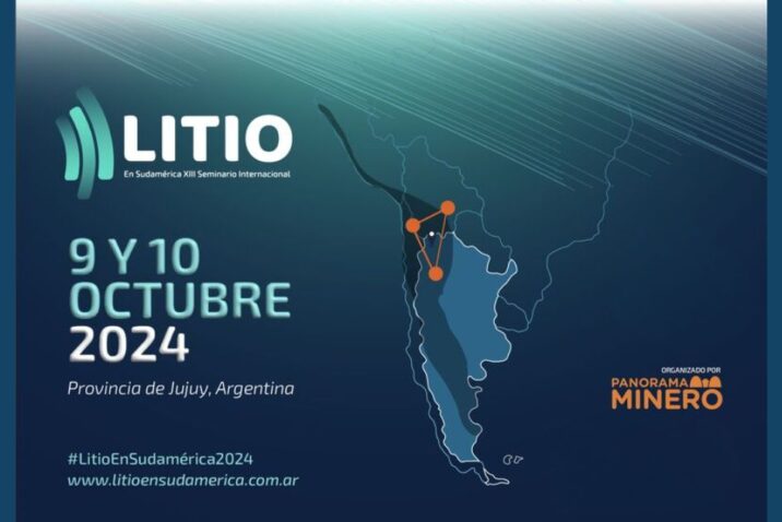 Jujuy será sede de la 15° edición de Litio en Sudamérica en un escenario de transición para el mercado global