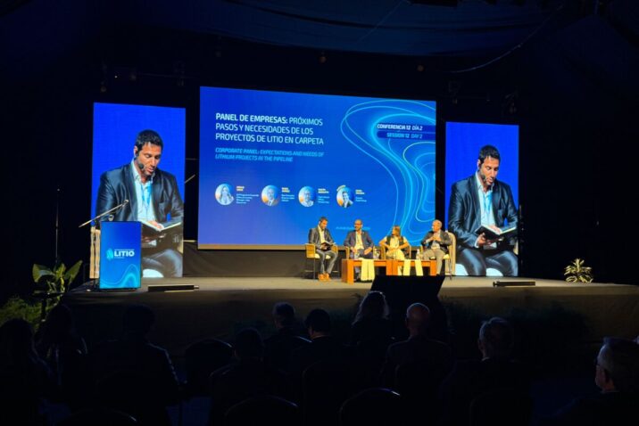 Panel empresarial de Litio en Sudamérica 2026 sobre los próximos pasos y necesidades de los proyectos de litio previstos en Argentina y la región.